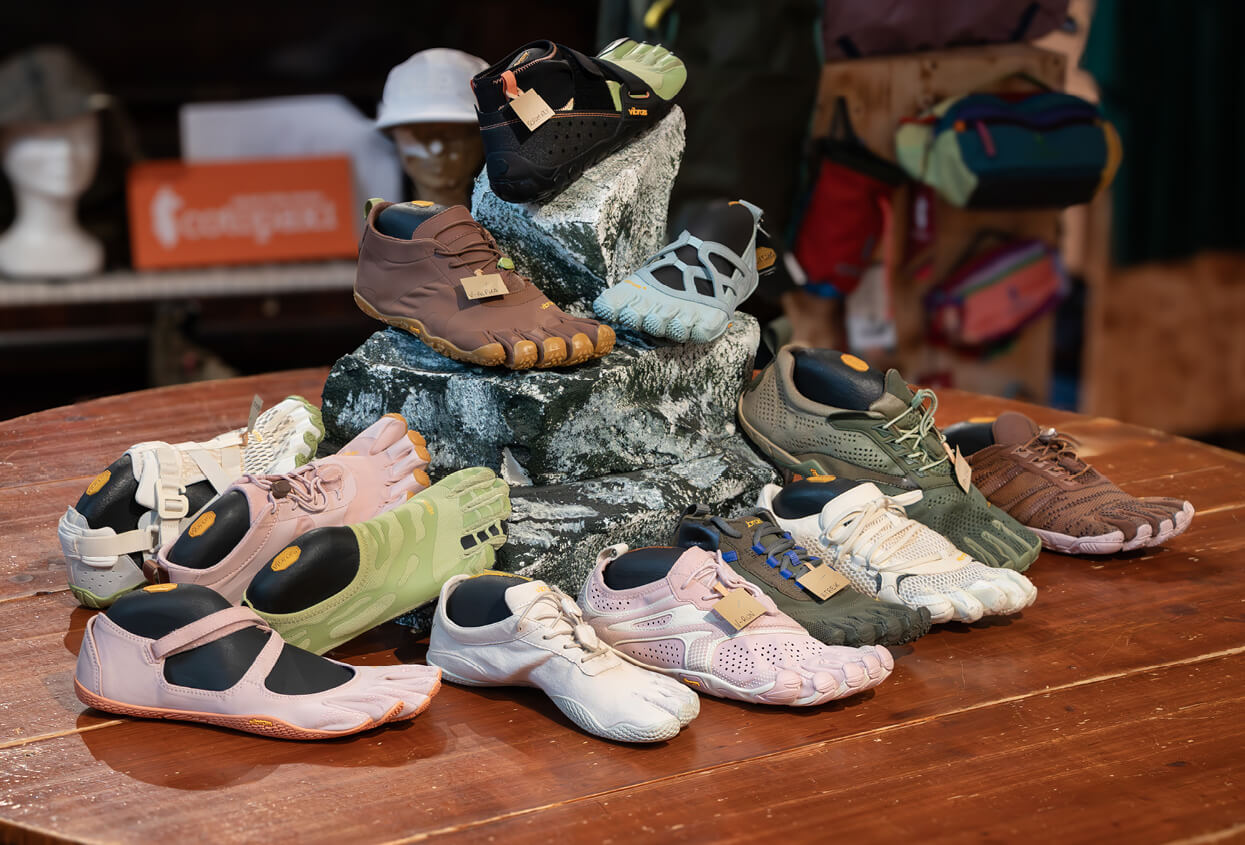 Scarpe con le dita separate Vibram FiveFingers, disponibili da Passion Sport a Torino