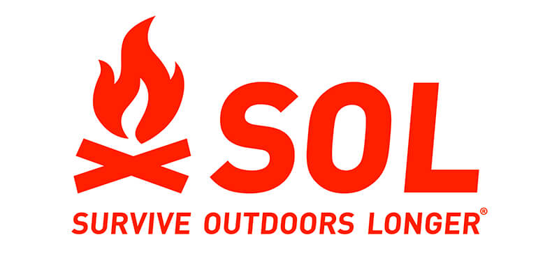 Logo del marchio SOL Survive Outdoors Longer