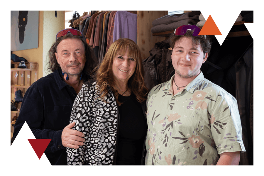 Flavio, Nick e Paola di Passion Sport a Torino